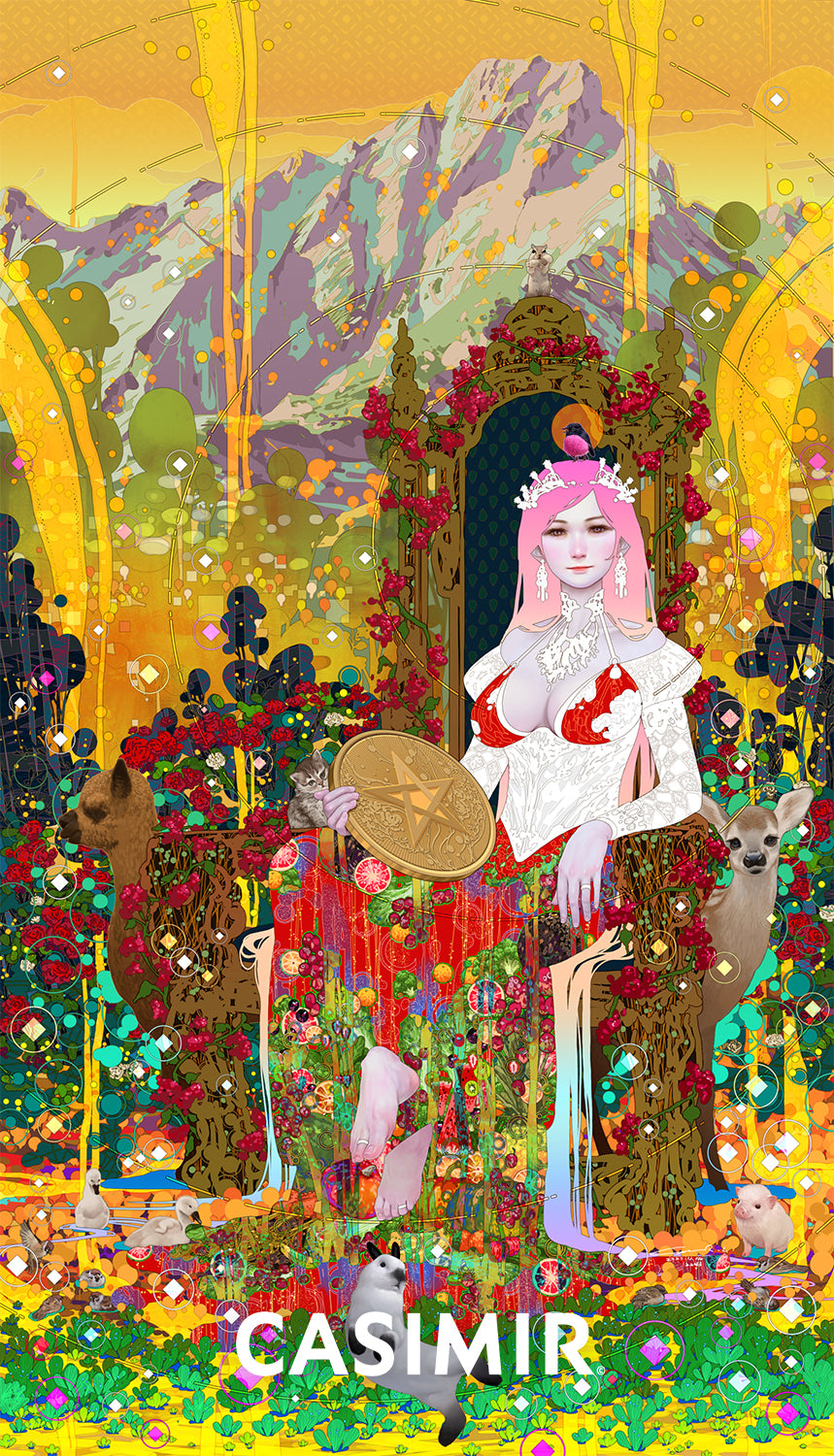 錢幣皇后|Queen of Pentacles