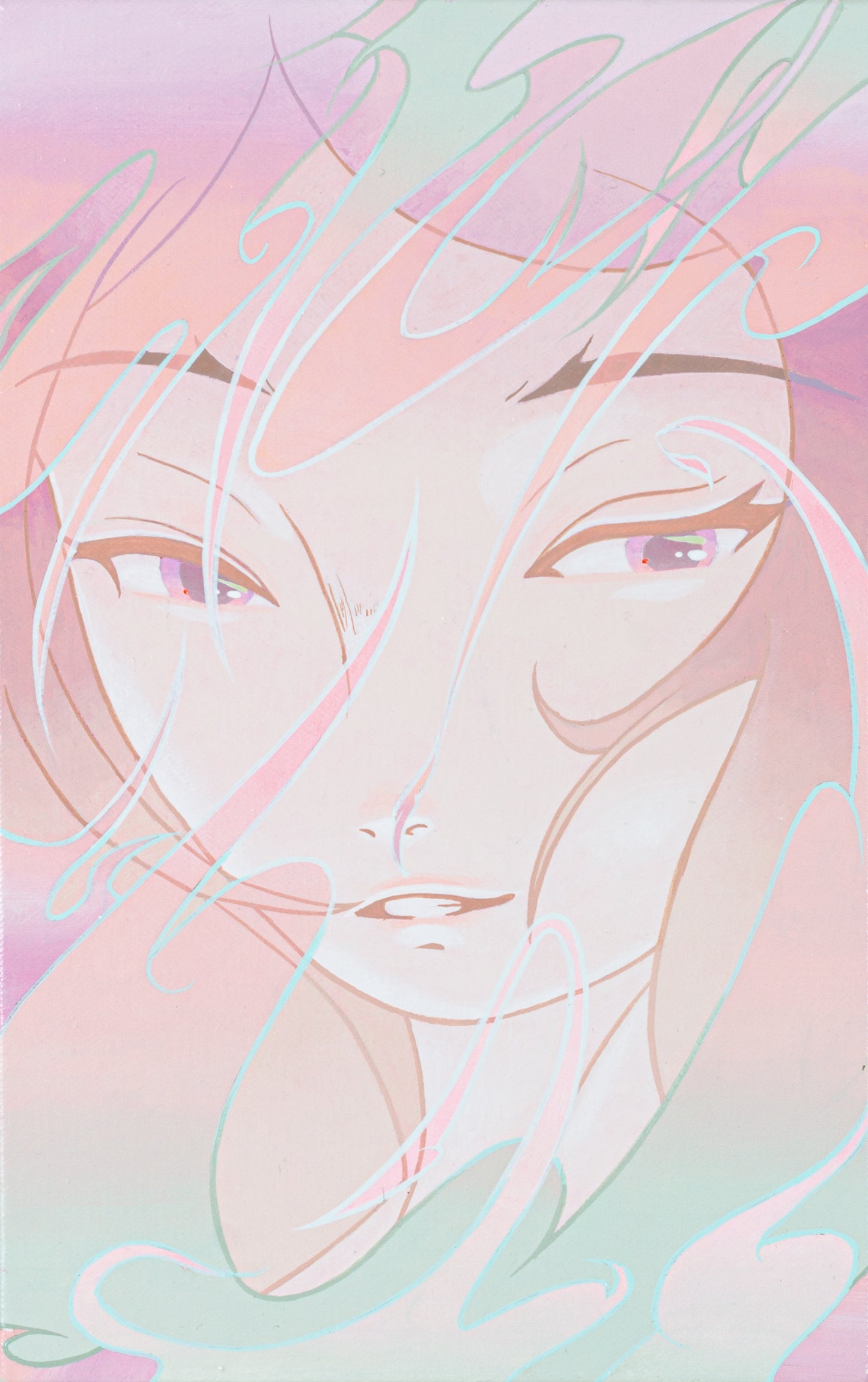 月明かりの下の冥王星