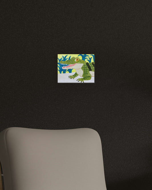 鱷之靜默|青木櫻|原作・實景空間示意