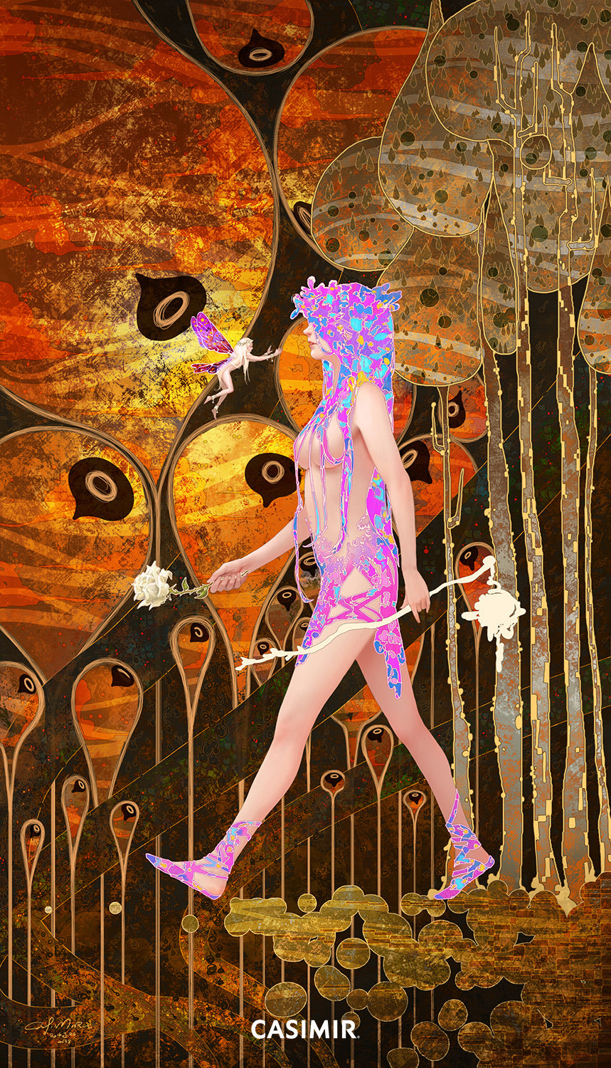 0 愚者｜The Fool｜CASIMIR｜版畫