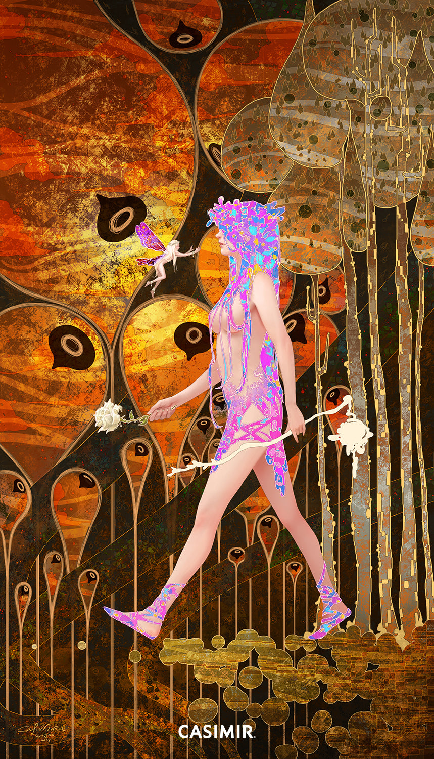 0 愚者｜The Fool｜CASIMIR｜版畫