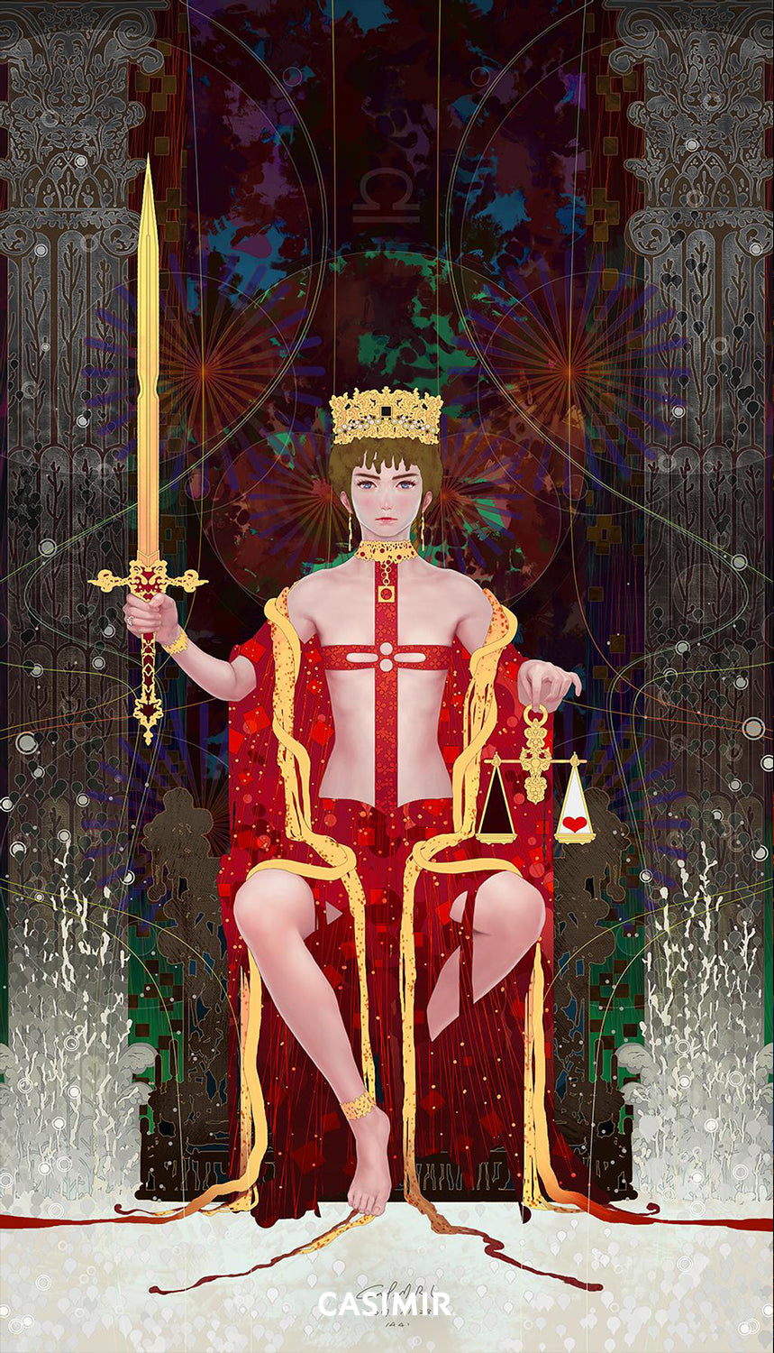 XI 正義｜Justice｜CASIMIR｜版畫