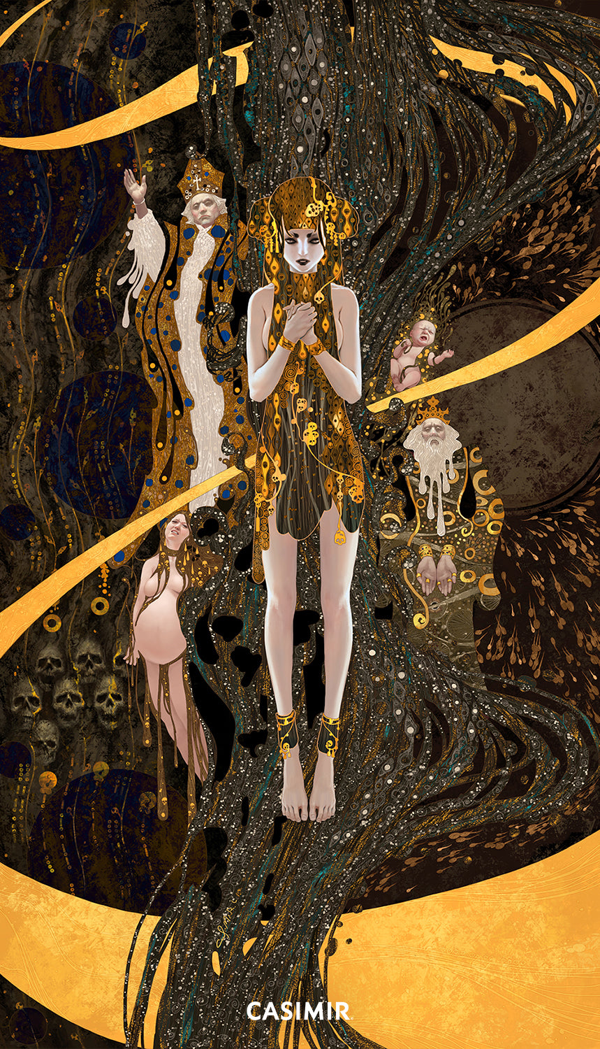 XIII 死亡｜Death｜CASIMIR｜版畫