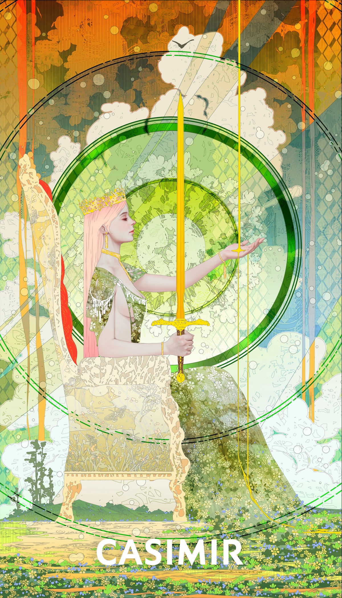 Queen of Swords | CASIMIR | Print