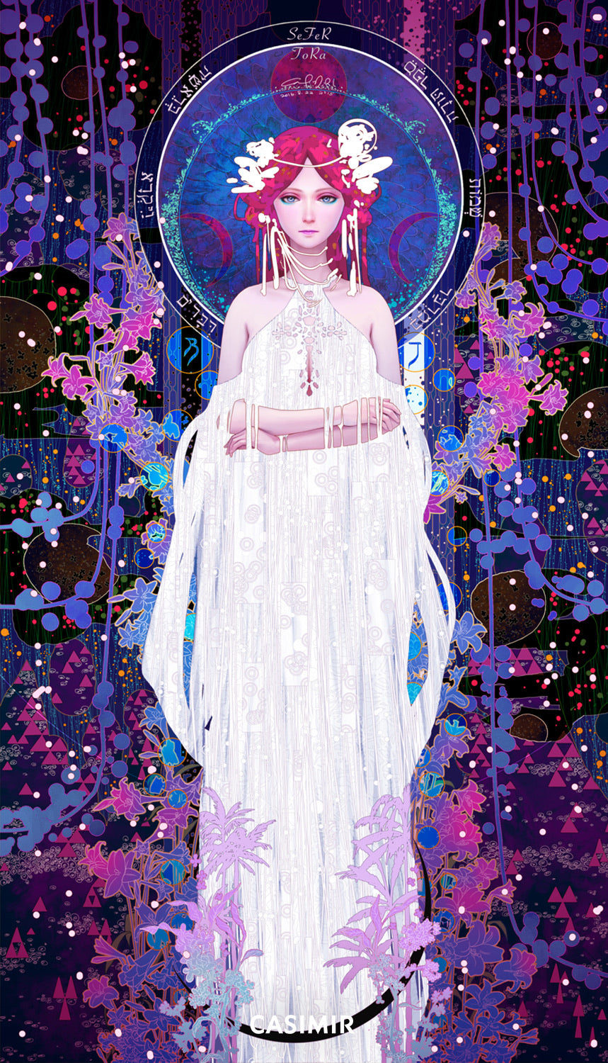 II 女祭司｜The High Priestess｜CASIMIR｜版畫