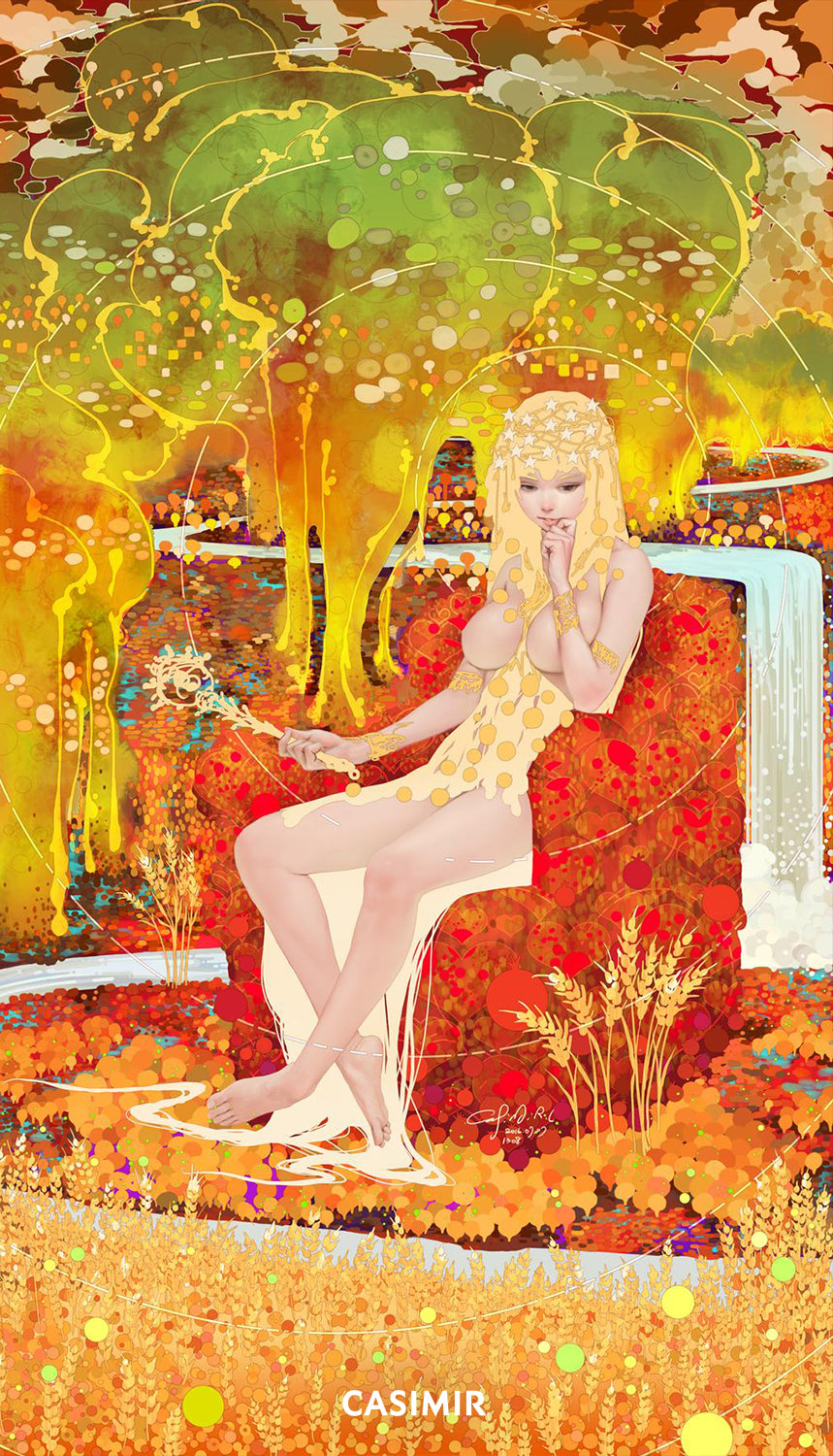 III 皇后｜The Empress｜CASIMIR｜版畫