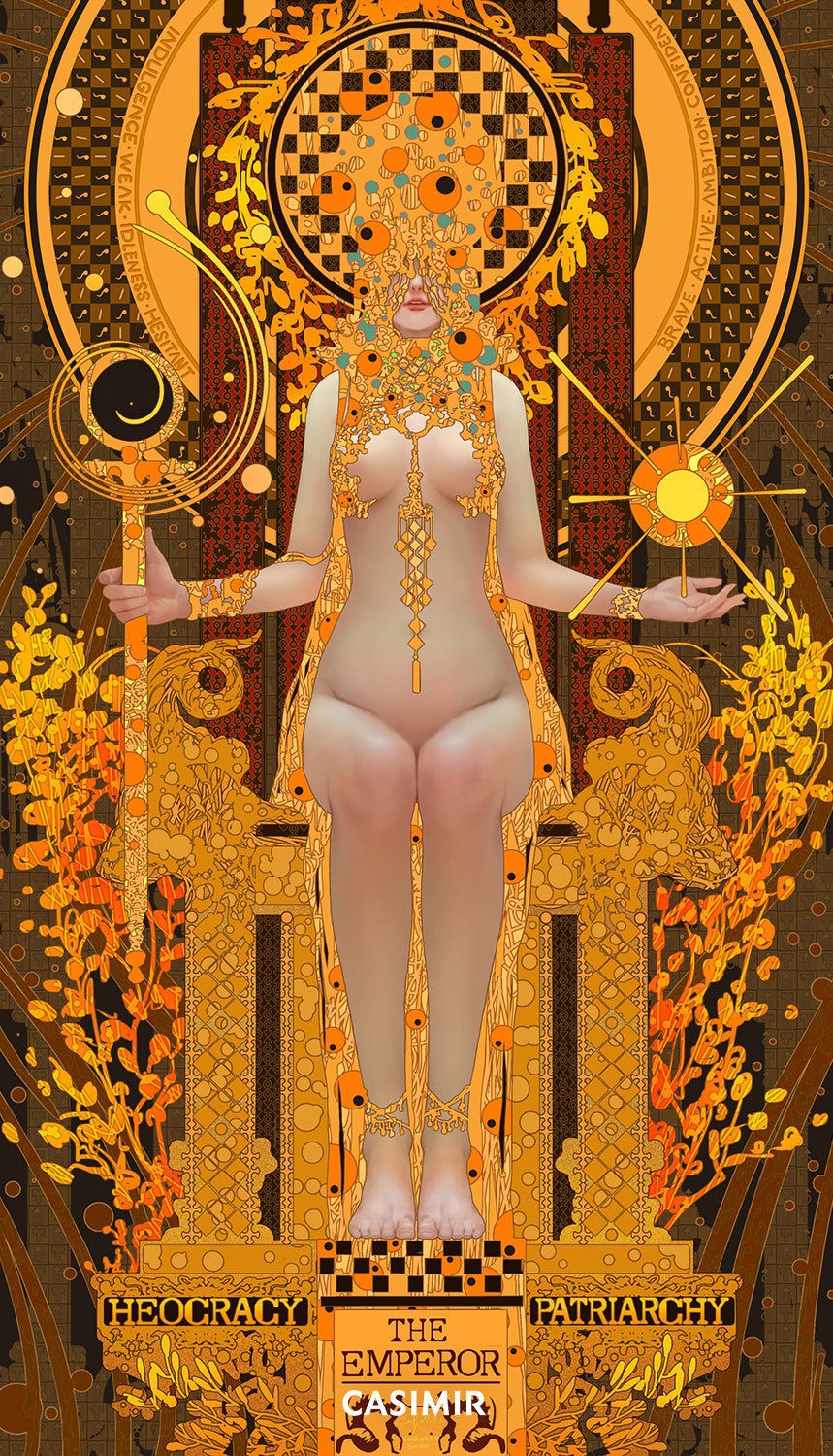IV 國王｜The Emperor｜CASIMIR｜版畫
