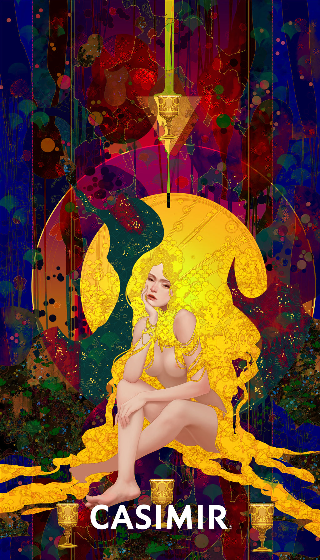 The Four of Cups | CASIMIR | Print