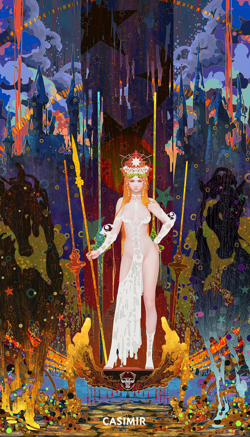VII 戰車｜The Chariot｜CASIMIR｜版畫