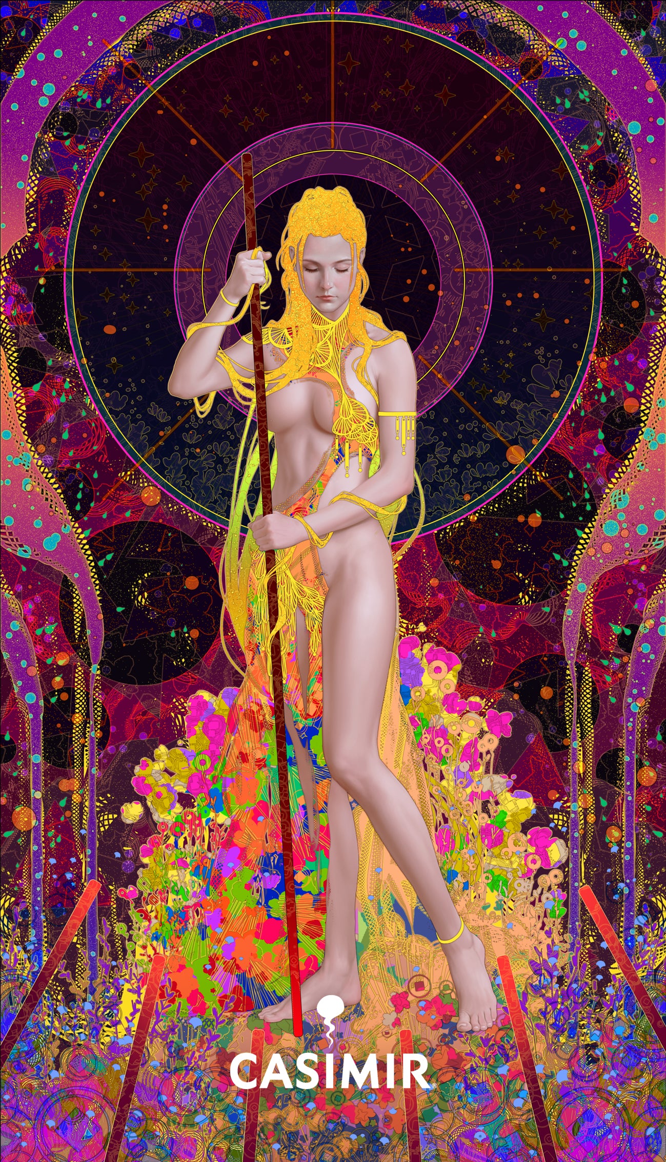 權杖七｜Seven of Wands