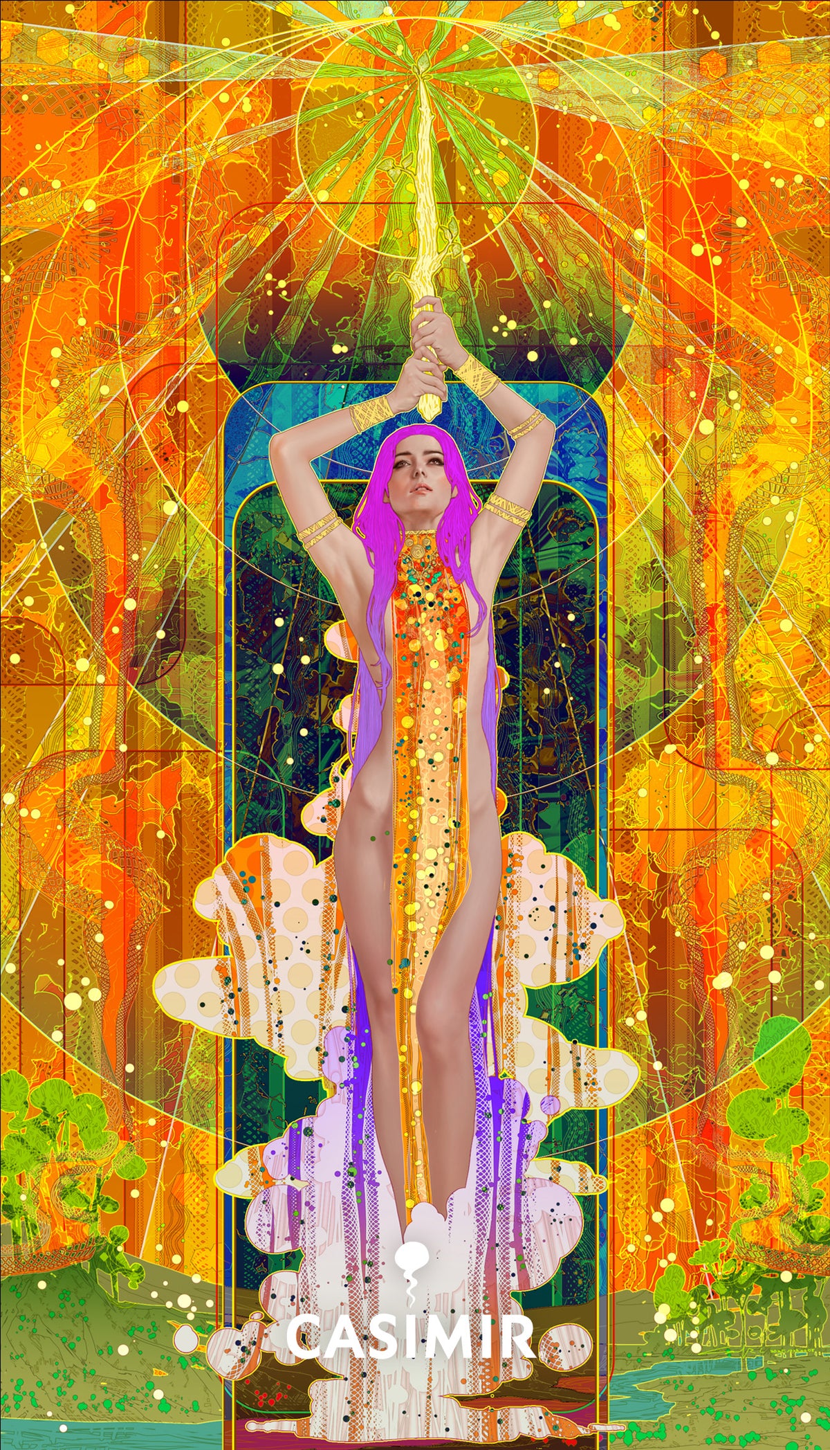 Ace of Wands | CASIMIR | Print
