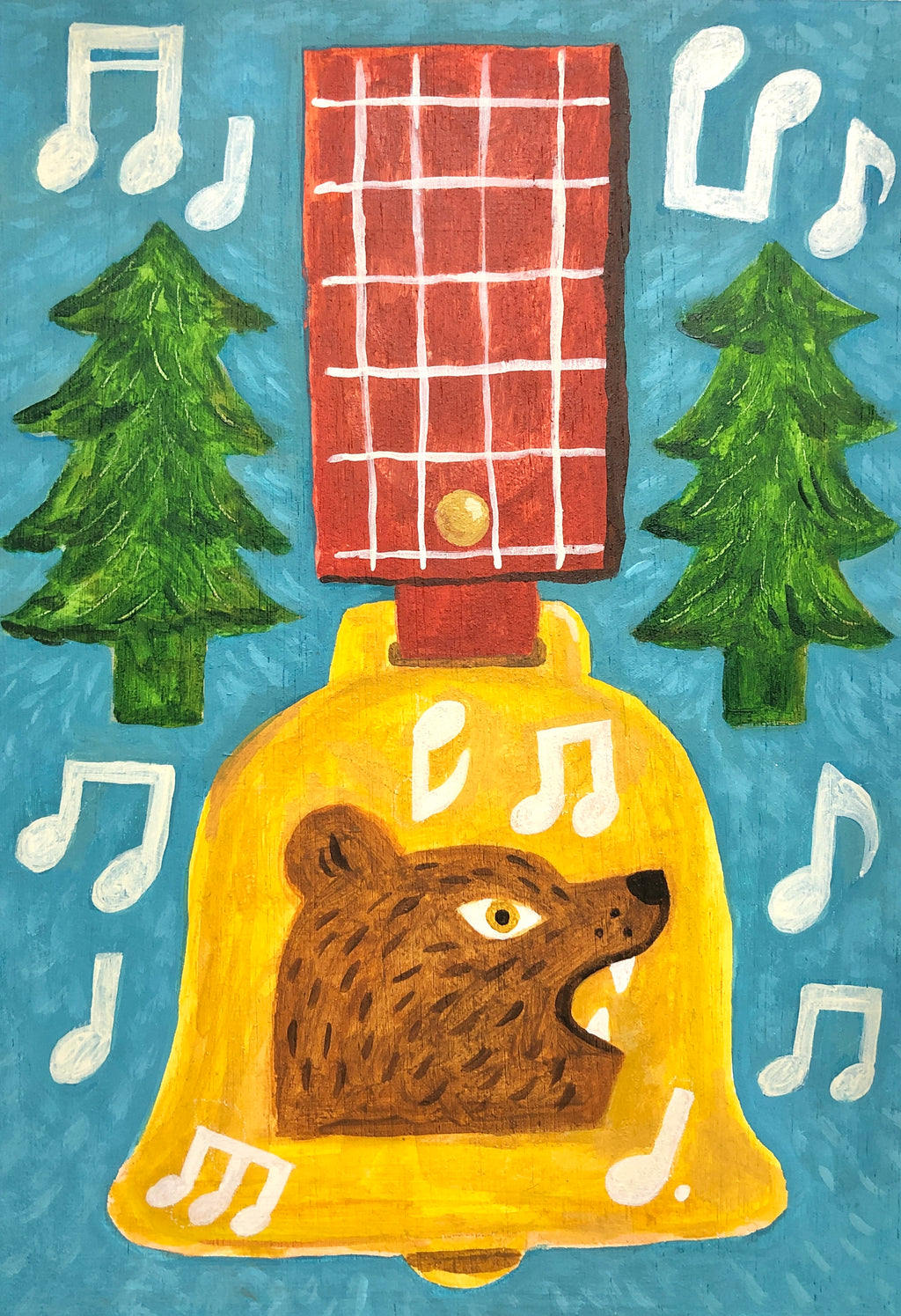 歌鈴(熊) | Singing bell  [Bear]｜青木櫻｜Sakura Aoki｜原作