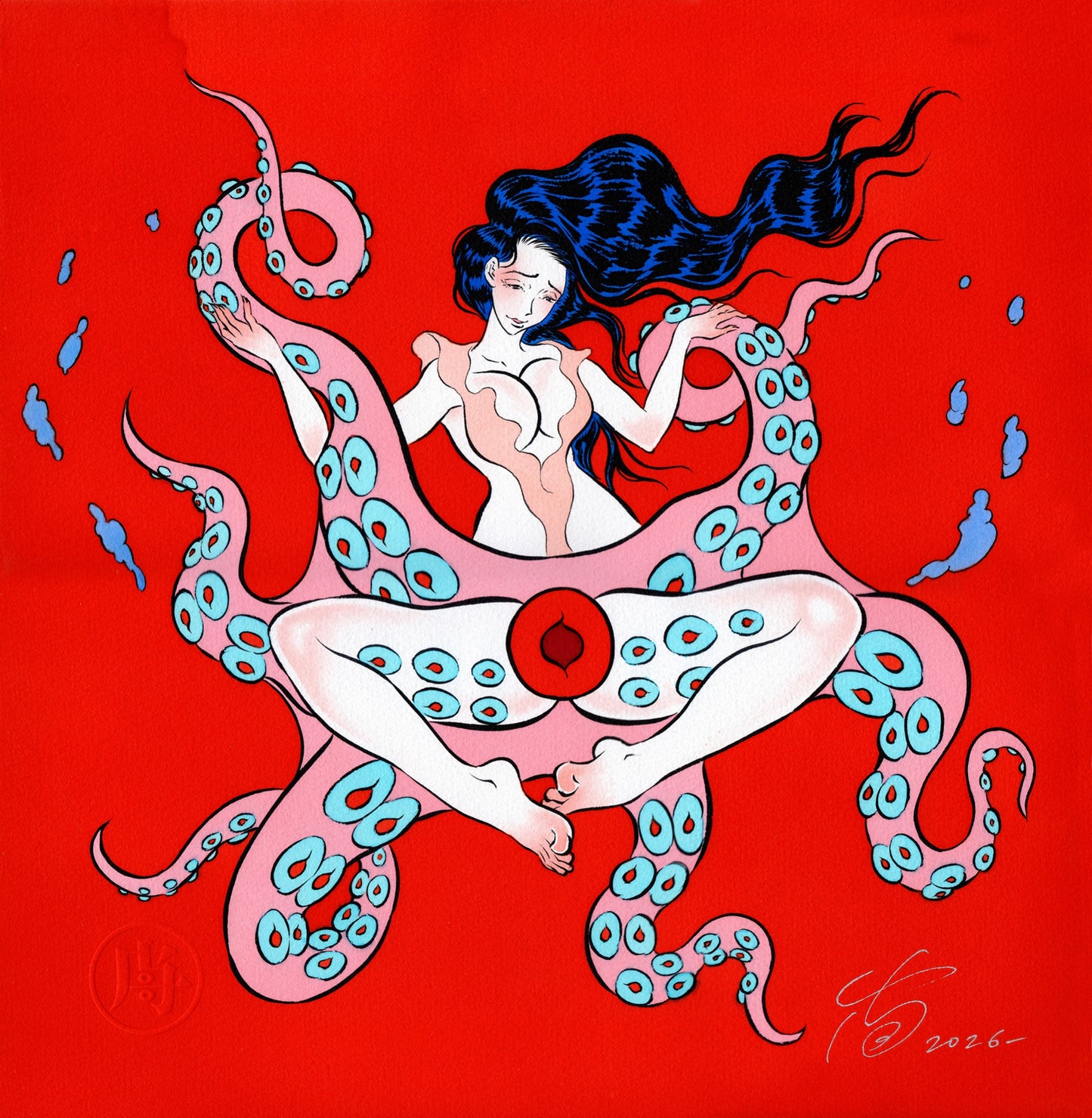 水中愛撫｜Fondling underwater