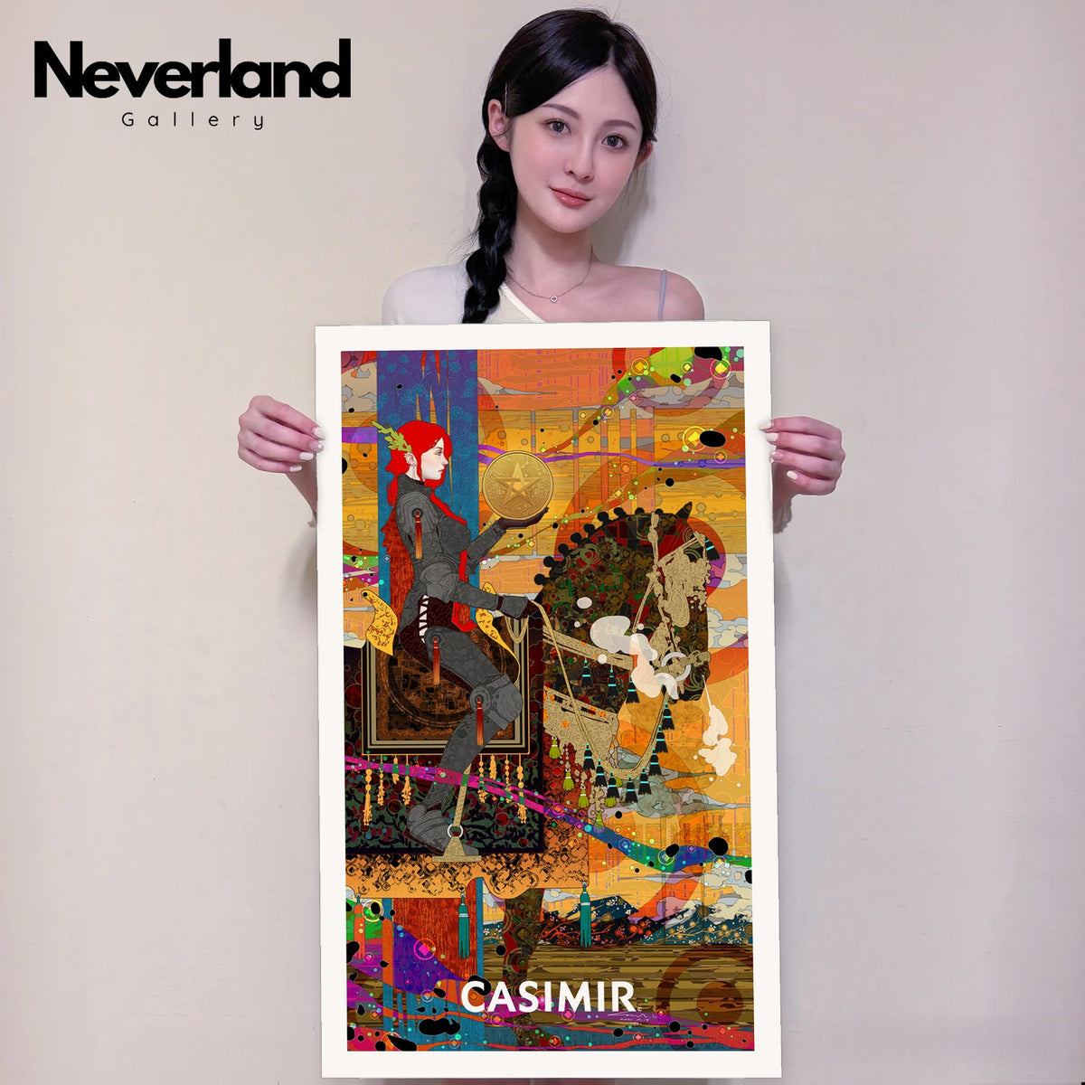 Knight of Pentacles | CASIMIR | Print – held in hand