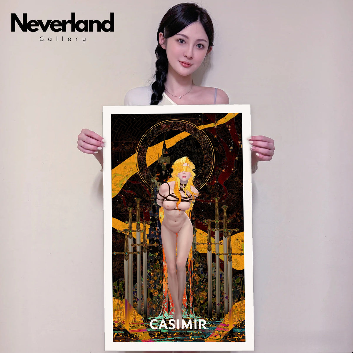 寶劍八｜CASIMIR｜版畫・實體手持示意