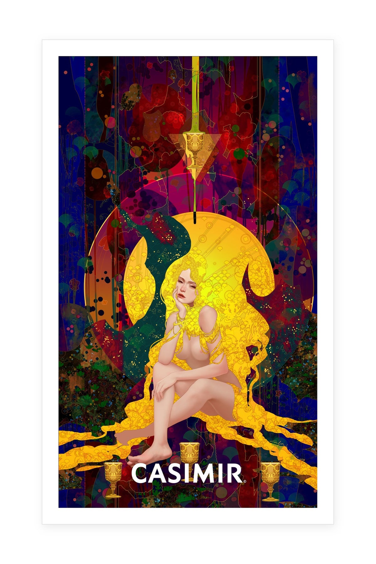 The Four of Cups | CASIMIR | Print