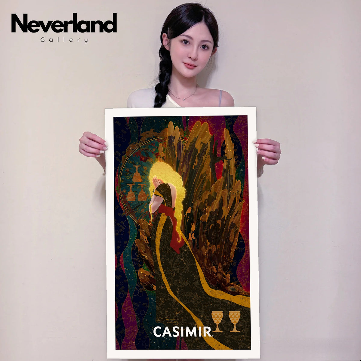 Five of Cups | CASIMIR | Print – held in hand