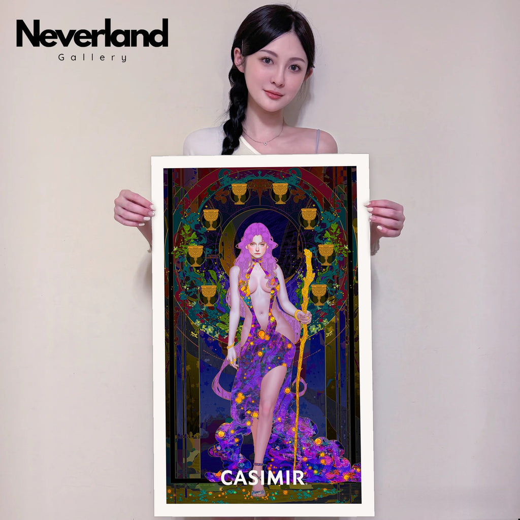 Eight of Cups | CASIMIR | Print – held in hand