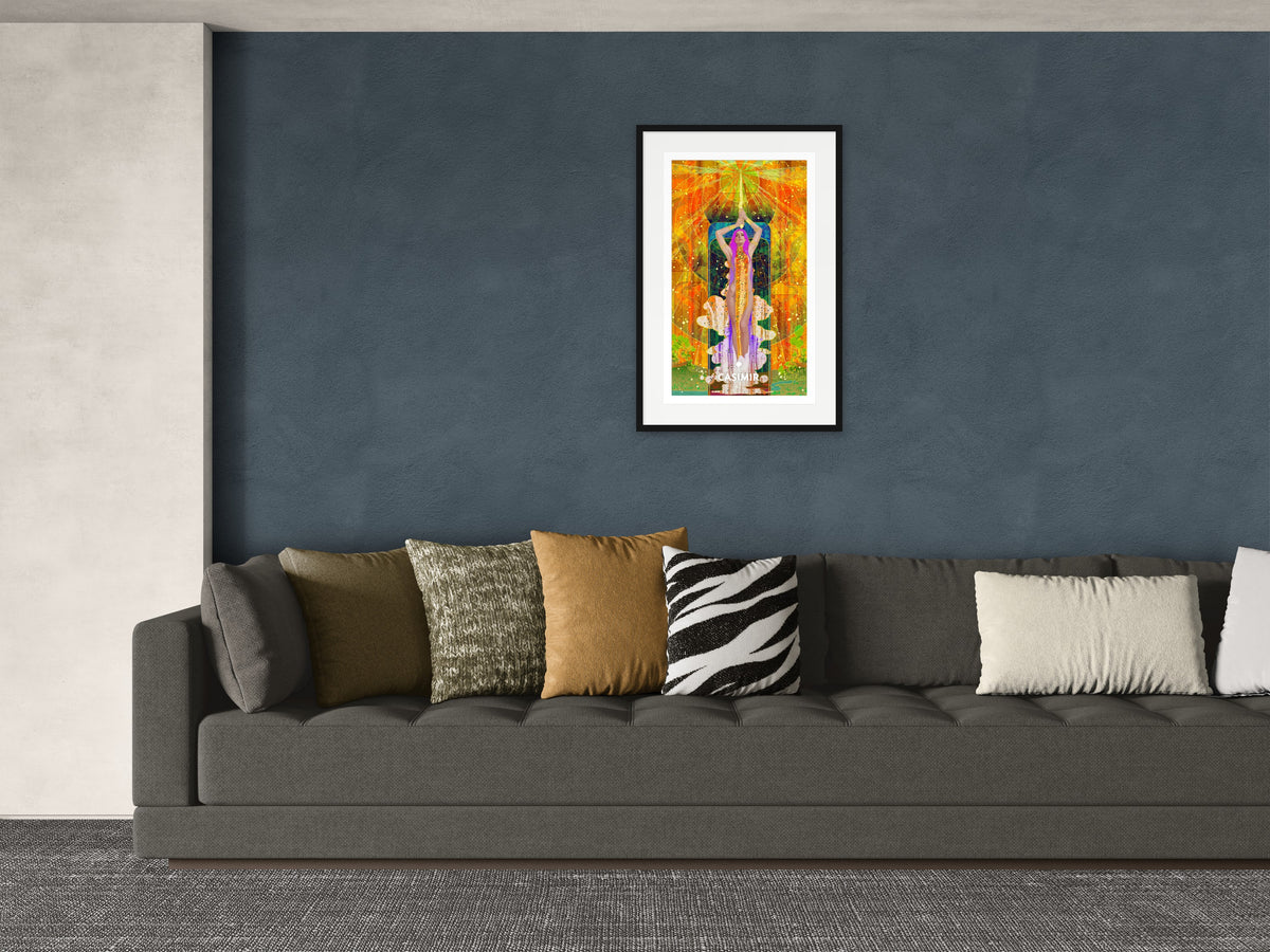 Ace of Wands | CASIMIR | Print – room view from afar