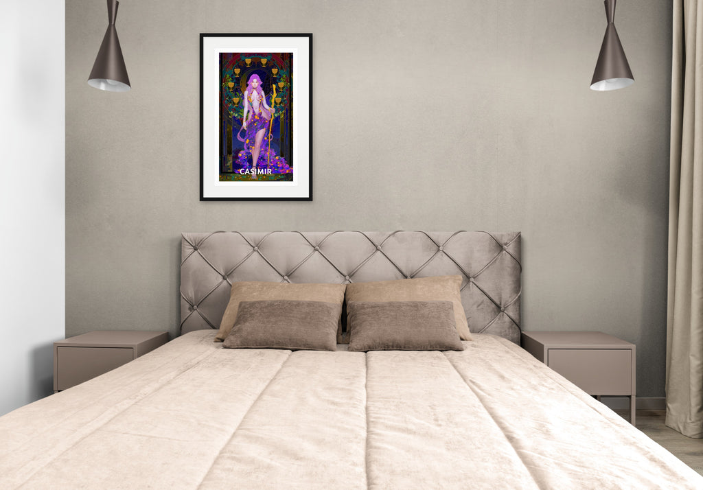 Eight of Cups | CASIMIR | Print – room view from afar