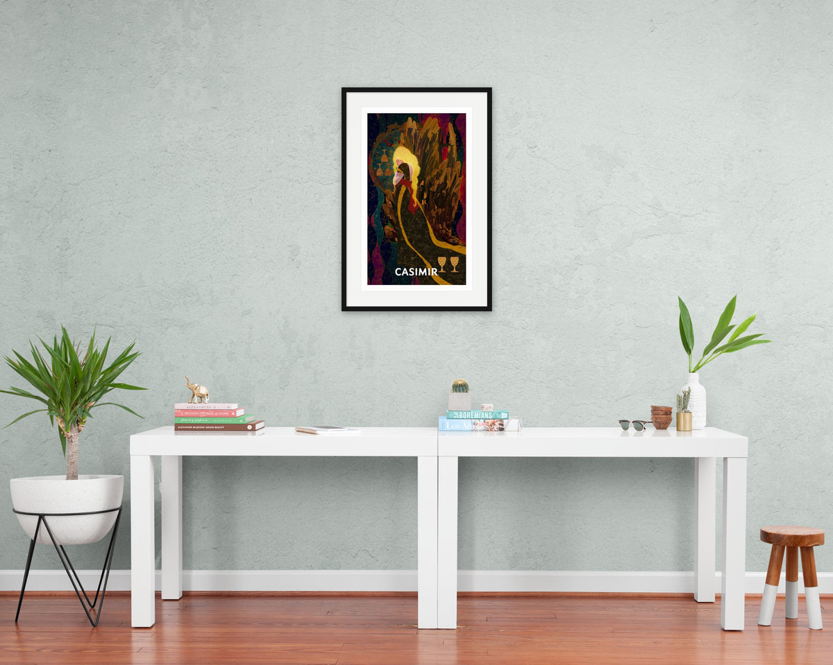 Five of Cups | CASIMIR | Print – room view from afar