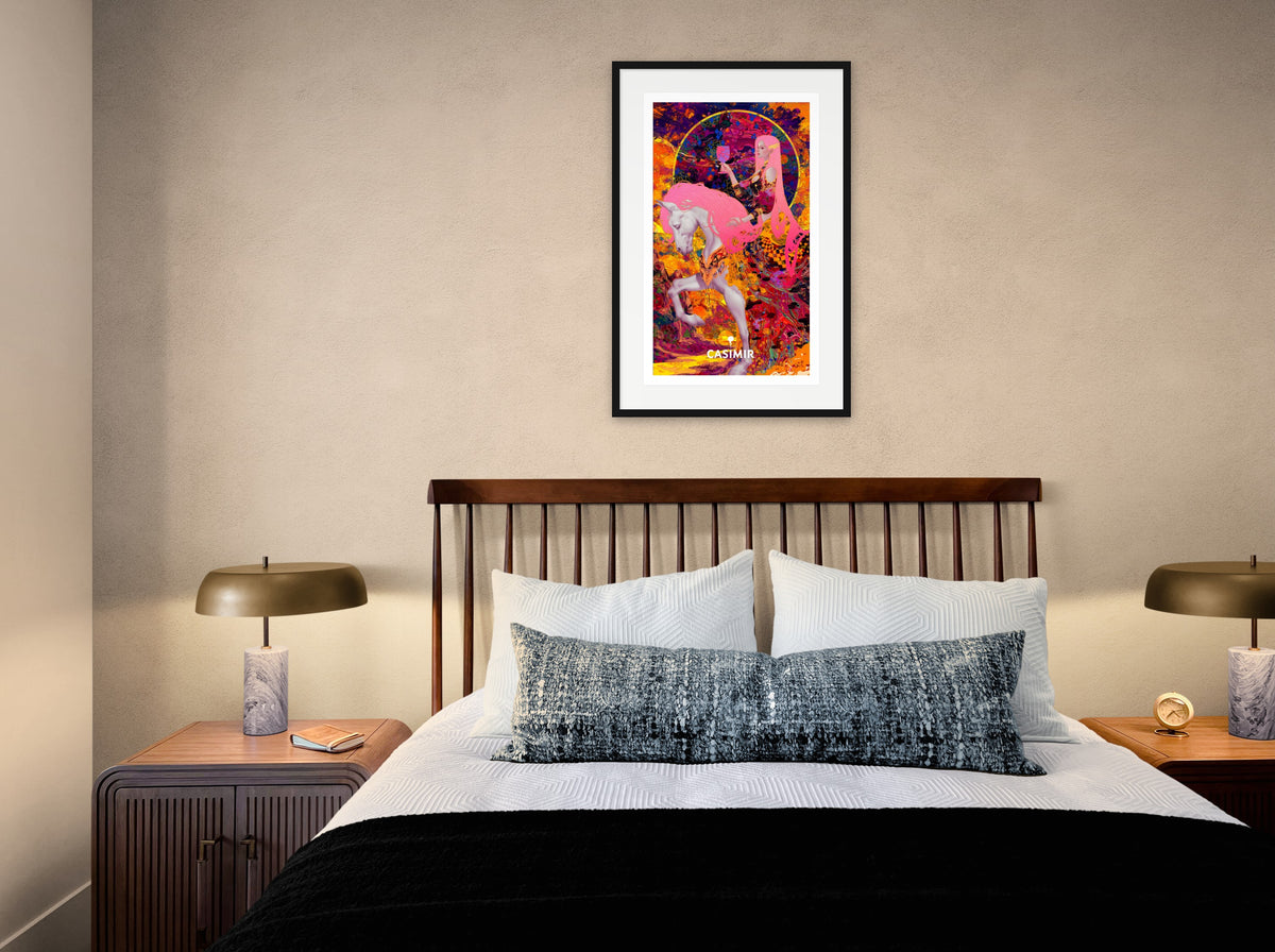 Knight of Cups | CASIMIR | Print – room view from afar