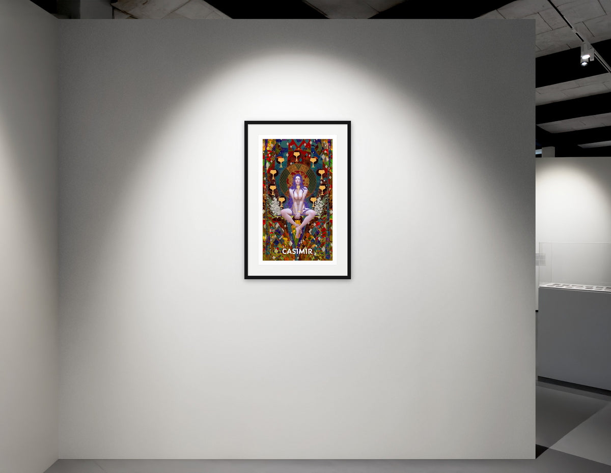 Nine of Cups | CASIMIR | Print – room view from afar