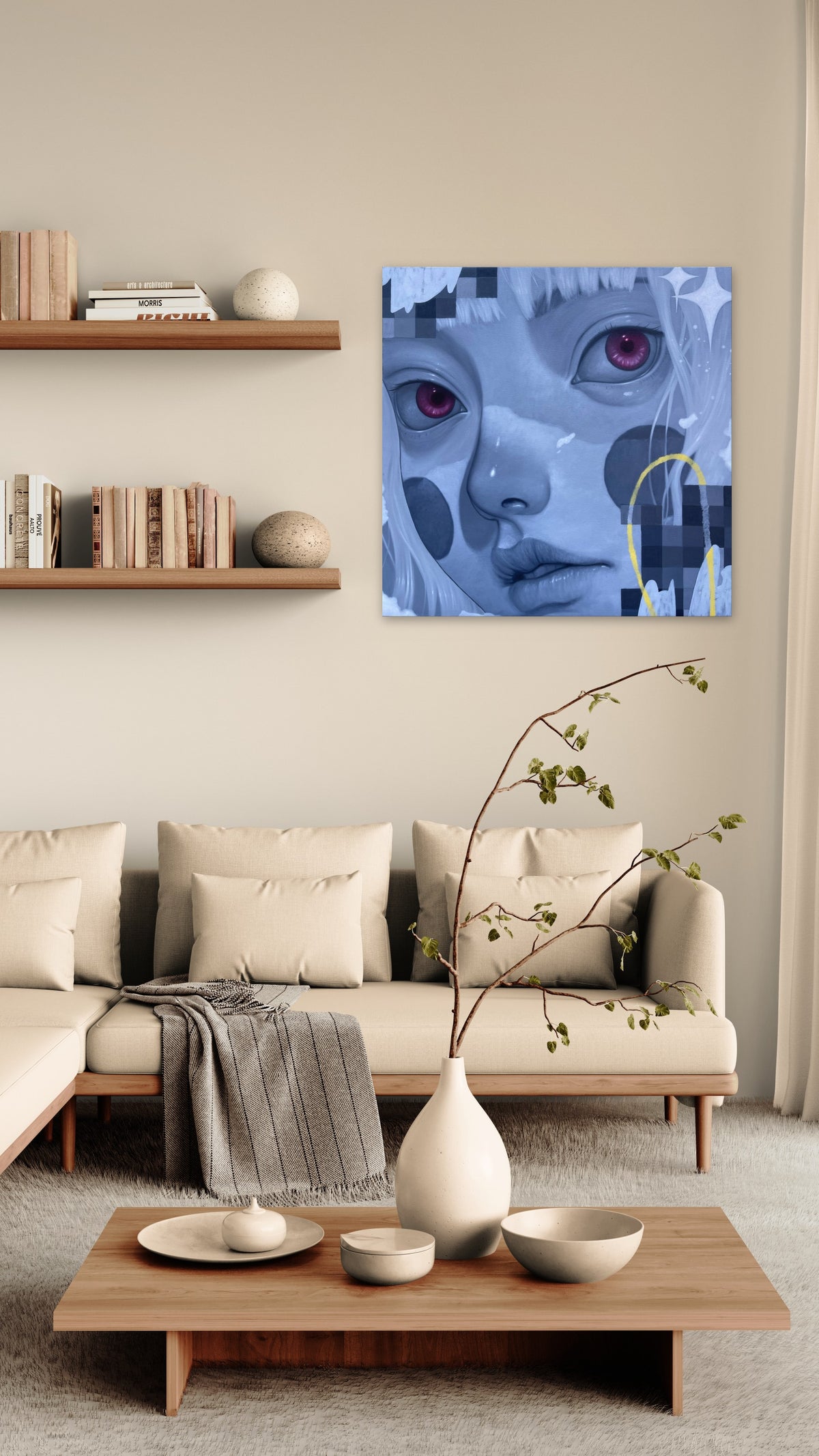 Daybreak | JJ Zamoranos | Original – in-room view