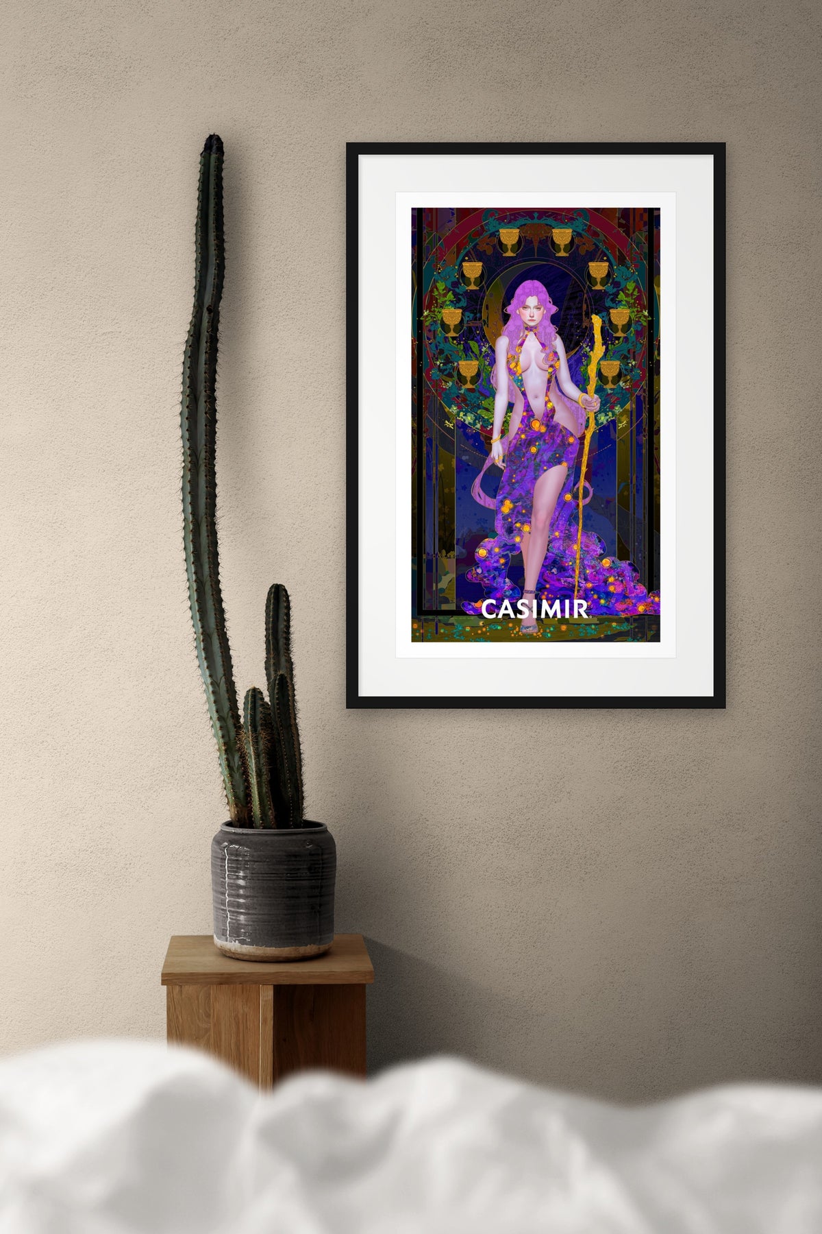 Eight of Cups | CASIMIR | Print – hung on the wall
