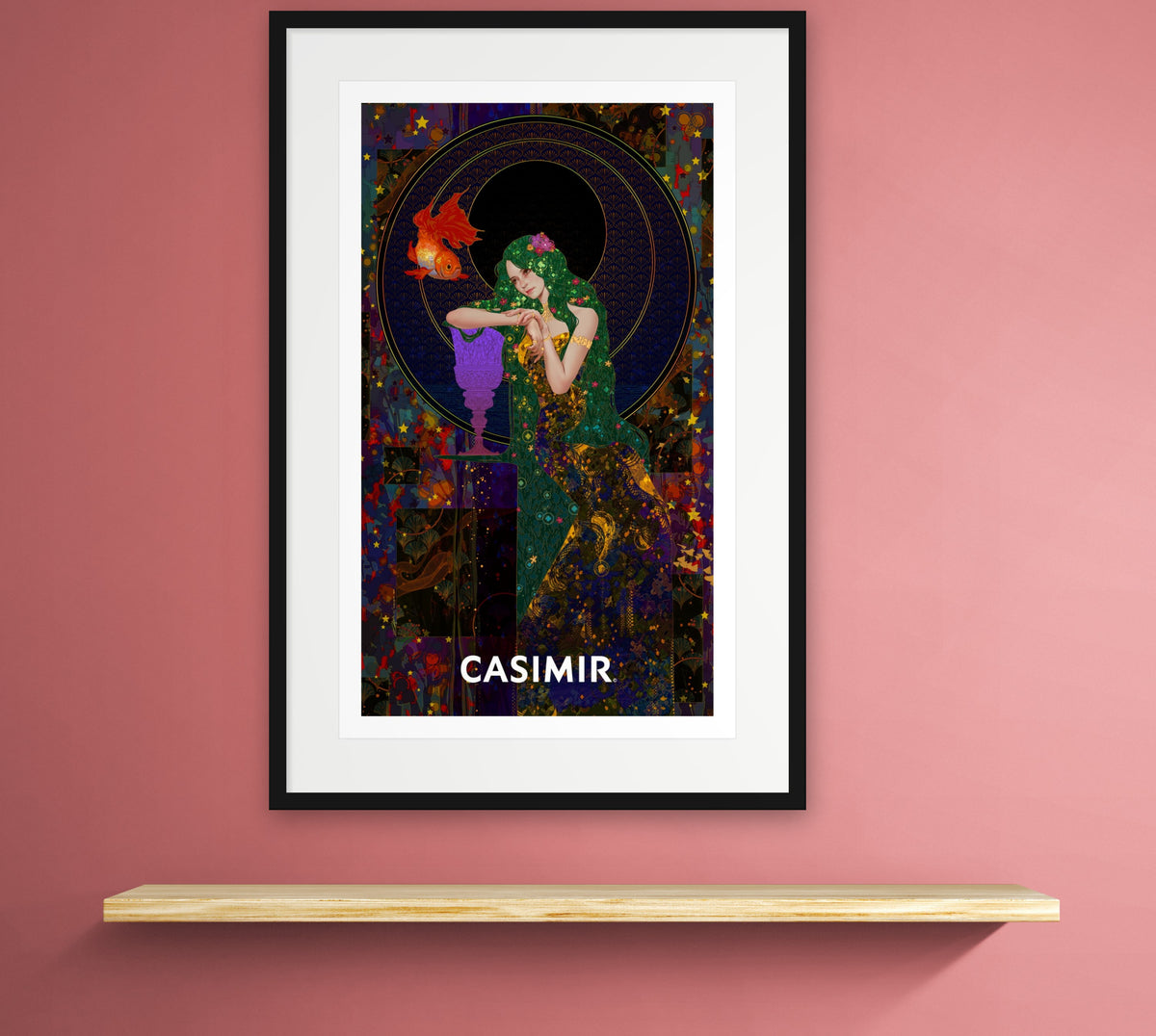 Page of Cups | CASIMIR | Print – hung on the wall
