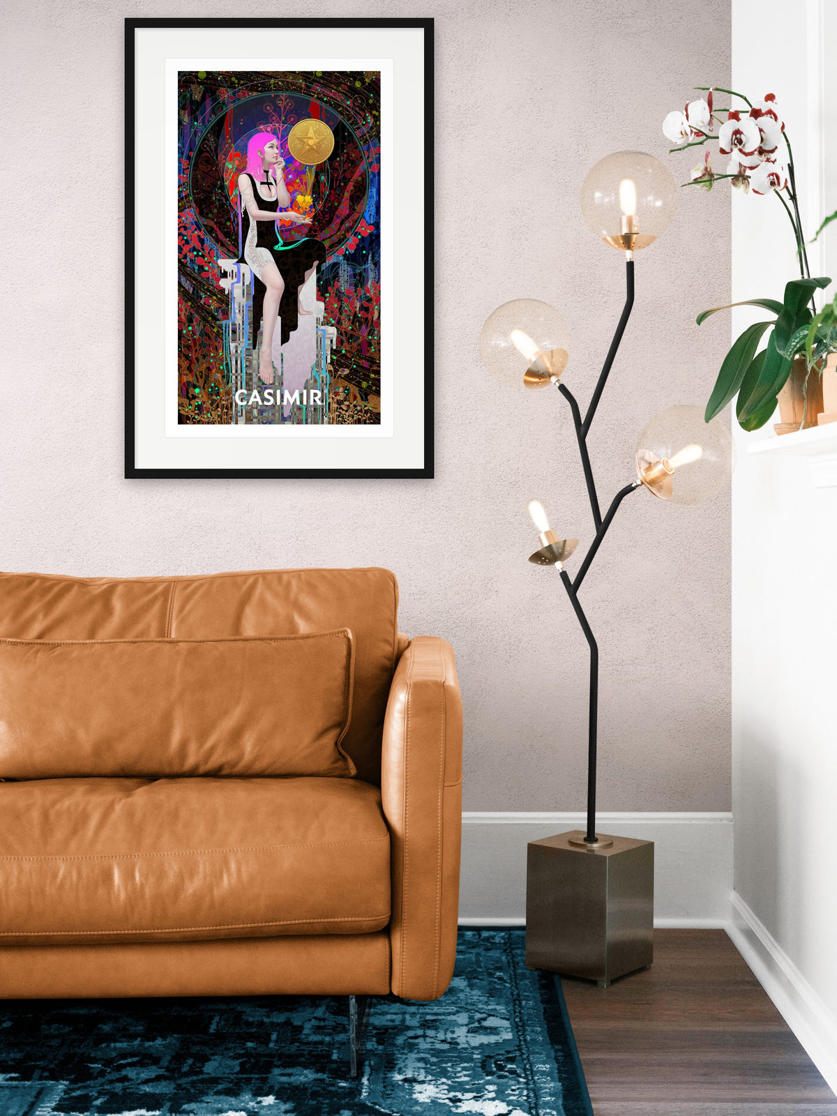 Page of Pentacles | CASIMIR | Print – hung on the wall
