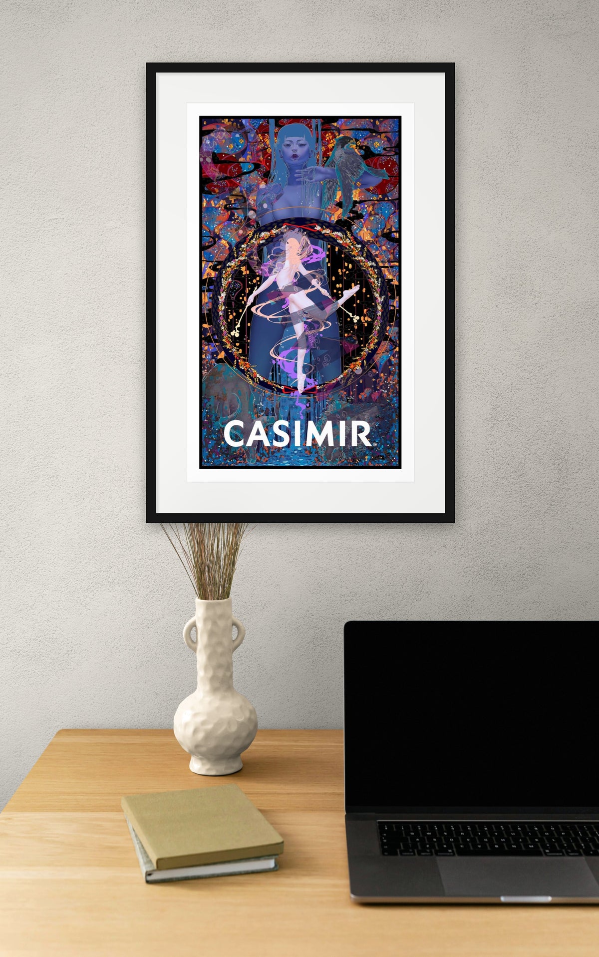 XXI 世界｜CASIMIR｜版畫・掛畫空間示意