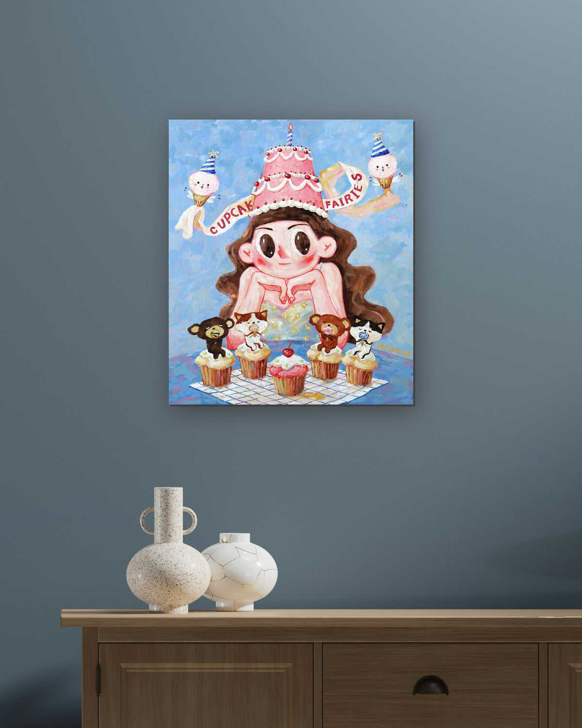 杯子蛋糕精靈｜朴妮娜｜原作・實景空間示意