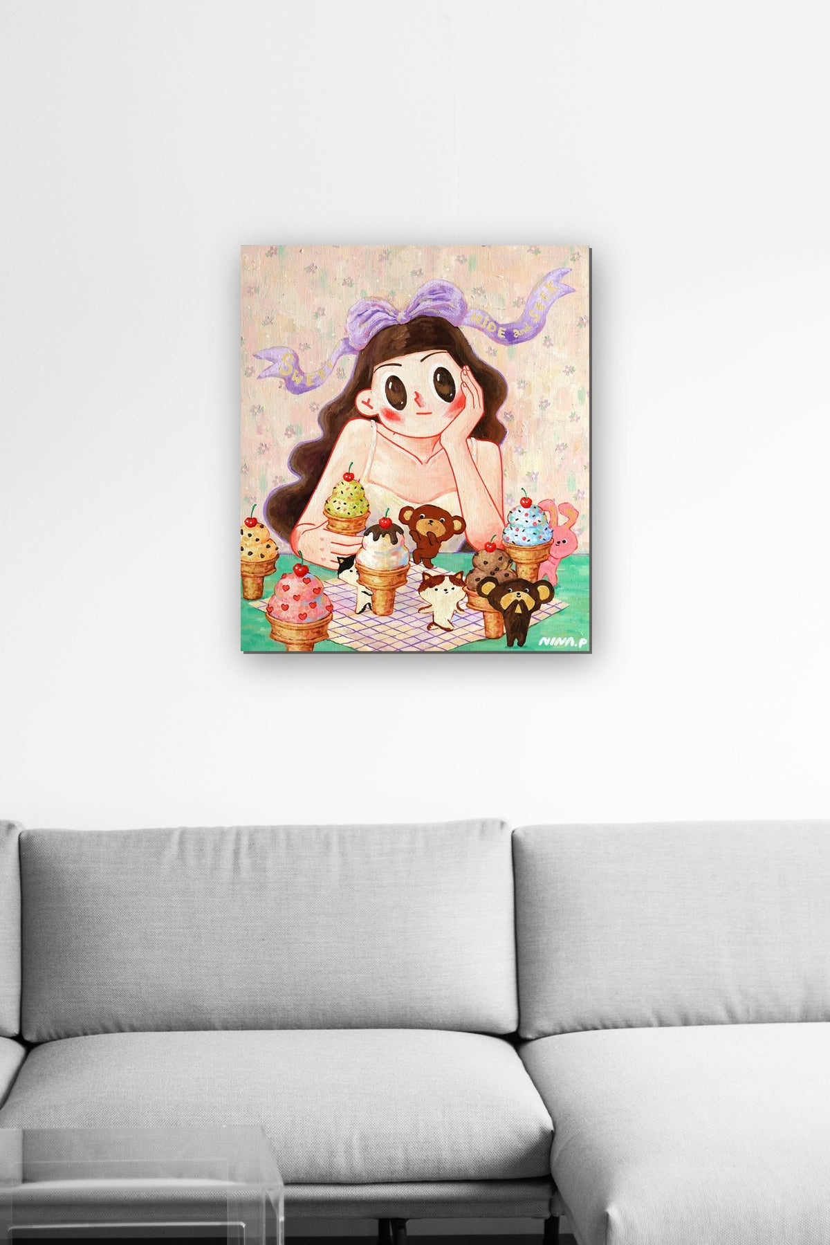 甜蜜捉迷藏｜朴妮娜｜原作・實景空間示意